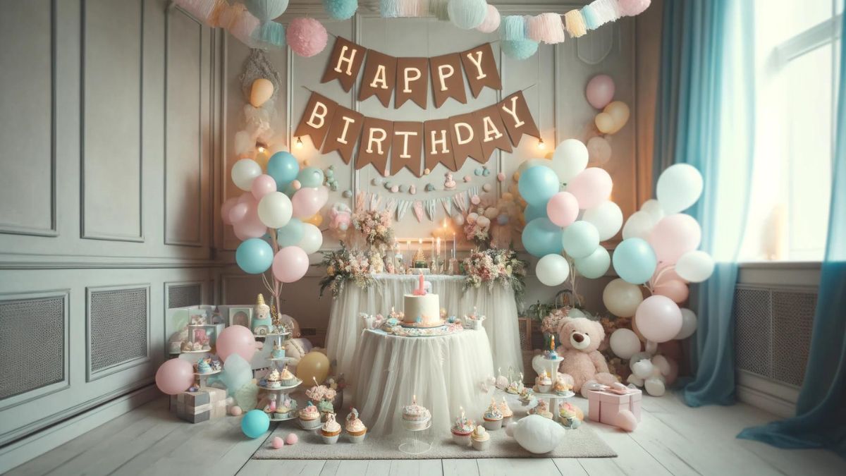 First Birthday Decoration Ideas