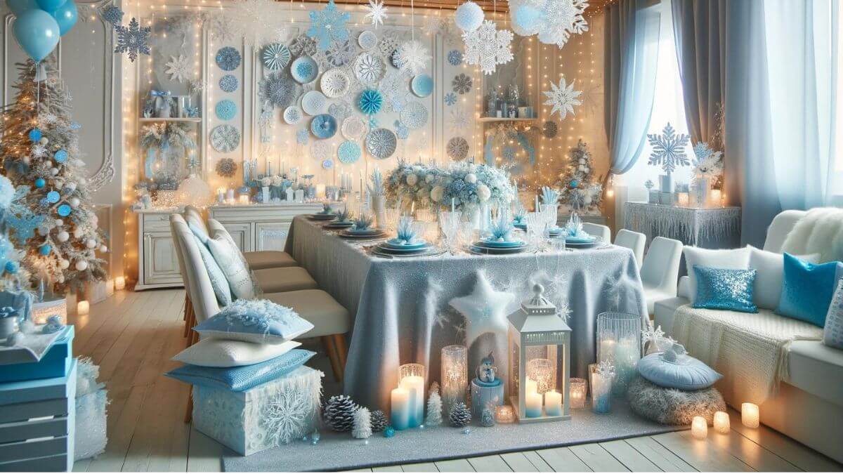 Frozen Birthday Decoration Ideas at Home